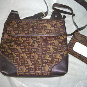 VNT Liz Claiborne crossbody Signature purse